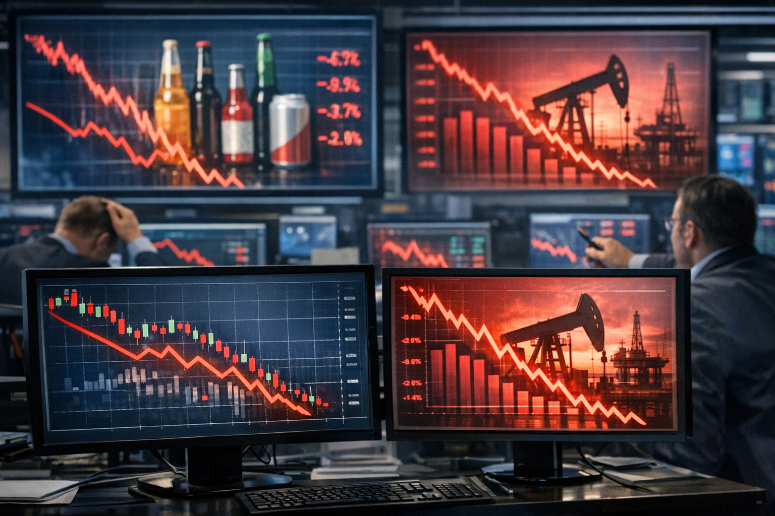 Painel da bolsa brasileira com ações da B3, Ibovespa e reação do mercado aos principais fatores do dia