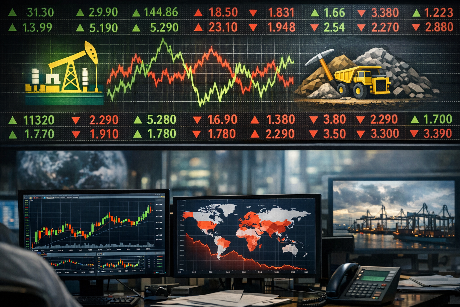 Painel da bolsa brasileira com ações da B3, Ibovespa e reação do mercado aos principais fatores do dia