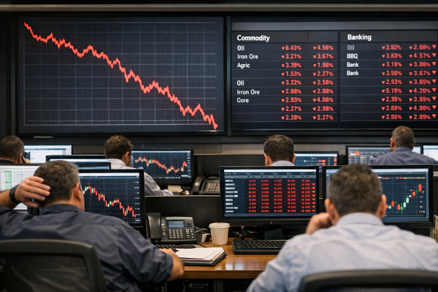 Painel da bolsa brasileira com ações da B3, Ibovespa e reação do mercado aos principais fatores do dia