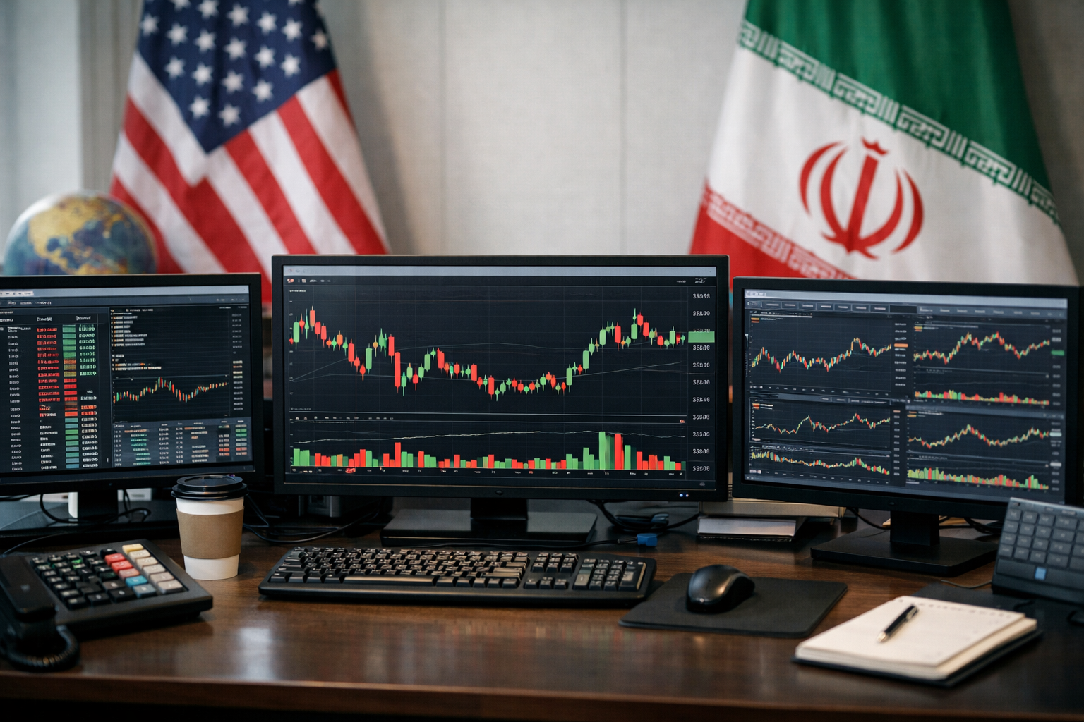 Painel do mercado cambial com cotação do dólar e reação dos investidores ao principal gatilho da sessão